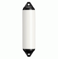  Fenders - F1 - white with black RH Color - (6" x 24" ) - (15.24 x 60.96 cm) -  FD-F1-WBK - Polyform US